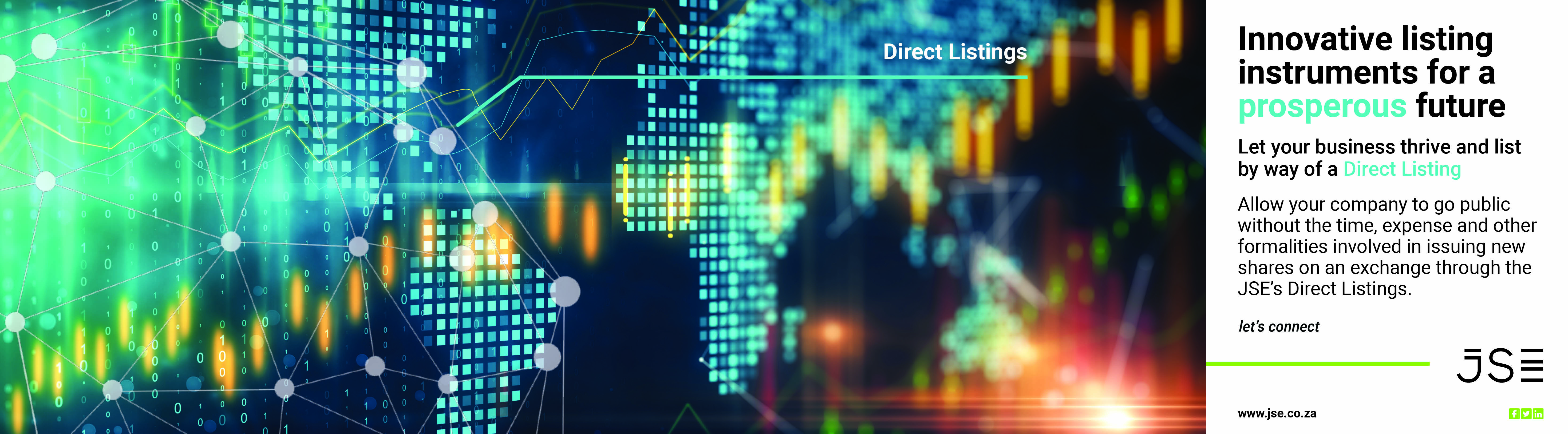 Direct Listings Johannesburg Stock Exchange
